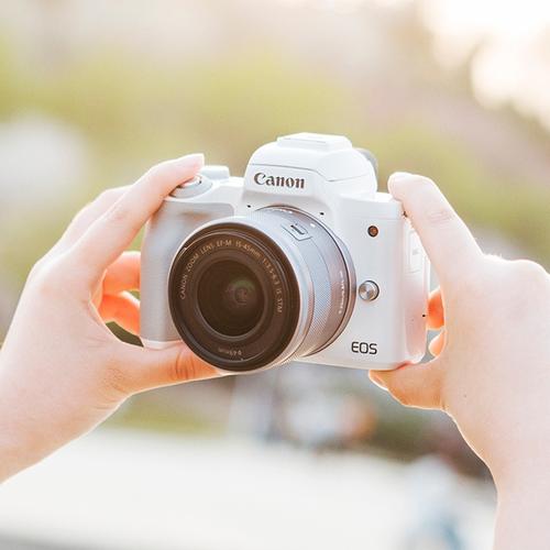 canon/佳能m50 15-45套机 微单相机 入门级数码vlog相机eos女学生图片